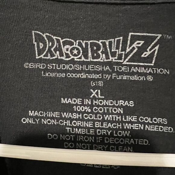 Dragon Ball Z Goku Men's Graphic T-Shirt Size XL Black - Picture 2 of 3